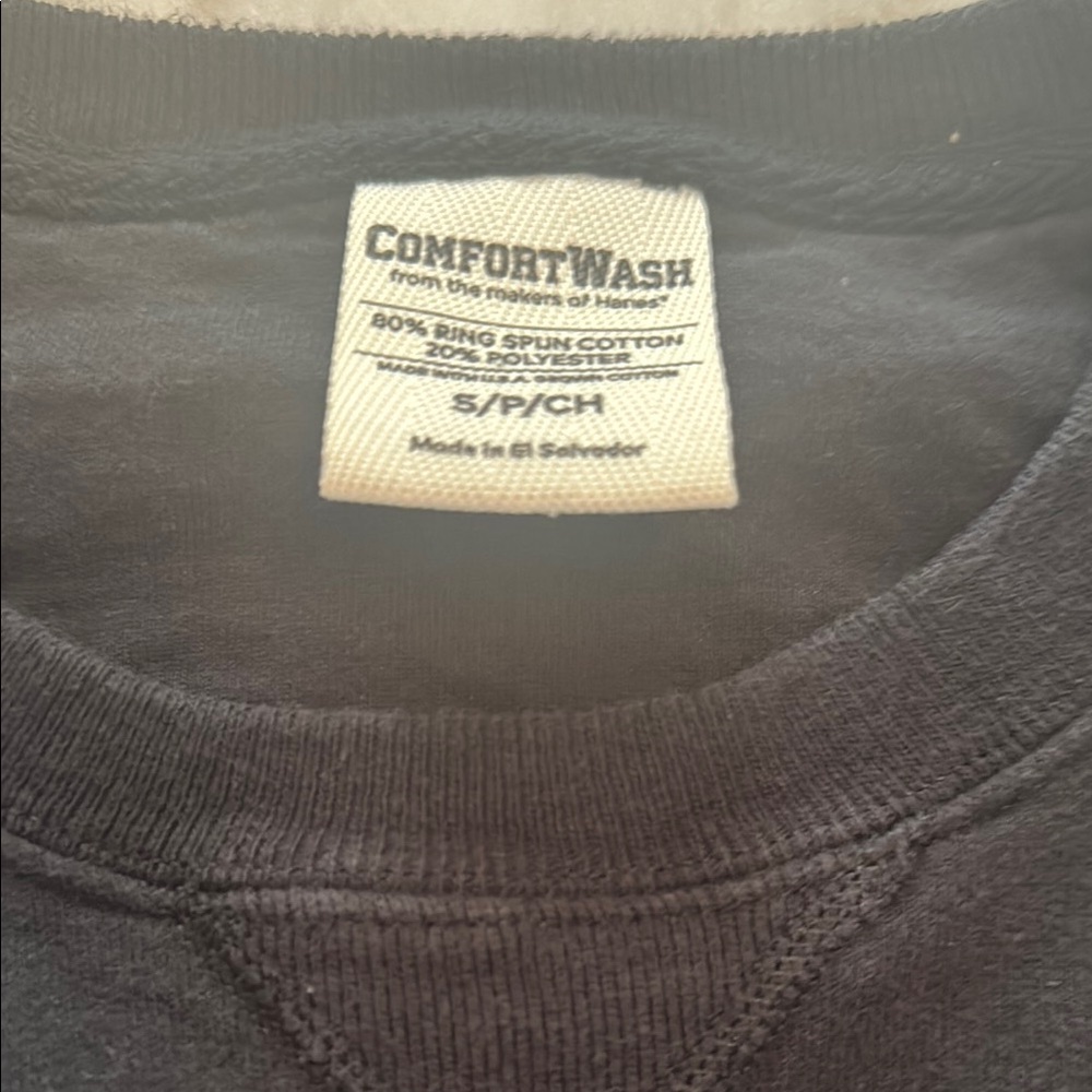 Black Sweatshirt Sunday Scaries by Friday & Saturday Small - Picture 2 of 4